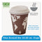 Ecolid 25% Recycled Content Hot Cup Lid, White, Fits 10 Oz To 20 Oz Cups, 100/pack, 10 Packs/carton