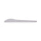 Plantware Compostable Cutlery, Knife, 6", Pearl White, 50/pack, 20 Pack/carton