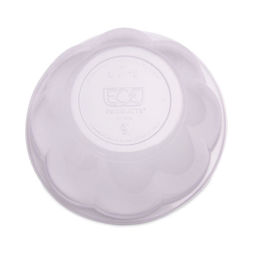 Renewable And Compostable Containers, 18 Oz, 5.5" Diameter X 2.3"h, Clear, Plastic, 150/carton