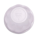 Renewable And Compostable Salad Bowls With Lids, 24 Oz, Clear, Plastic, 50/pack, 3 Packs/carton