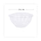 Renewable And Compostable Salad Bowls With Lids, 32 Oz, Clear, Plastic, 50/pack, 3 Packs/carton