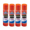 Washable School Glue Sticks, 0.24 Oz, Applies Purple, Dries Clear, 4/pack