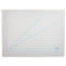 Self-healing Cutting Mat, Nonslip Bottom, 1" Grid, 18 X 24, Gray