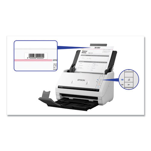 Ds-530 Ii Color Duplex Document Scanner, 600 Dpi Optical Resolution, 50-sheet Duplex Auto Document Feeder
