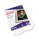 Ultra Premium Glossy Photo Paper, 11.8 Mil, 4 X 6, Glossy Bright White, 60/pack