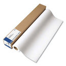 Hot Press Bright Fine Art Paper Roll, 16 Mil, 17" X 50 Ft, Smooth Matte White