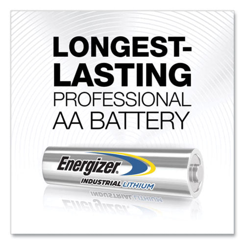 Industrial Lithium Aa Battery, 1.5 V, 6/box