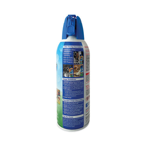 Disposable Compressed Air Duster, 12 Oz Can