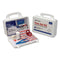 First Aid Kit For Use By Up To 25 People, 113 Pieces, Plastic Case