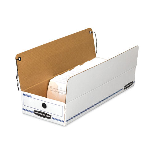 Liberty Check And Form Boxes, 9.25" X 23.75" X 4.25", White/blue, 12/carton