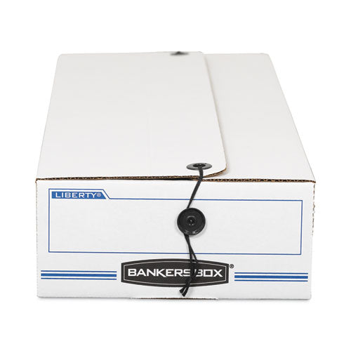 Liberty Check And Form Boxes, 9.5" X 23.75" X 4.5", White/blue, 12/carton