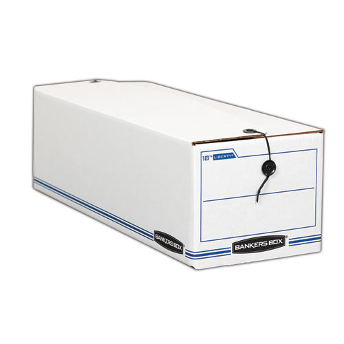 Liberty Check And Form Boxes, 9" X 24.25" X 7.5", White/blue, 12/carton