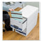 Stor/drawer Steel Plus Extra Space-savings Storage Drawers, Letter Files, 14" X 25.5" X 11.5", White/blue, 6/carton