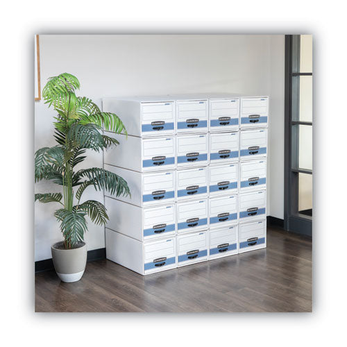 Stor/drawer Steel Plus Extra Space-savings Storage Drawers, Legal Files, 16.75" X 25.5" X 11.5", Kraft/green, 6/carton