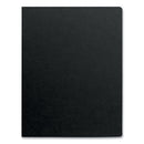 Futura Presentation Covers For Binding Systems, Opaque Black, 11.25 X 8.75, Unpunched, 25/pack