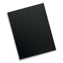 Futura Presentation Covers For Binding Systems, Opaque Black, 11 X 8.5, Unpunched, 25/pack