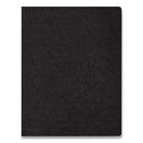 Executive Leather-like Presentation Cover, Black, 11 X 8.5, Unpunched, 200/pack