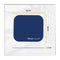 Mouse Pad With Microban Protection, 9 X 8, Navy