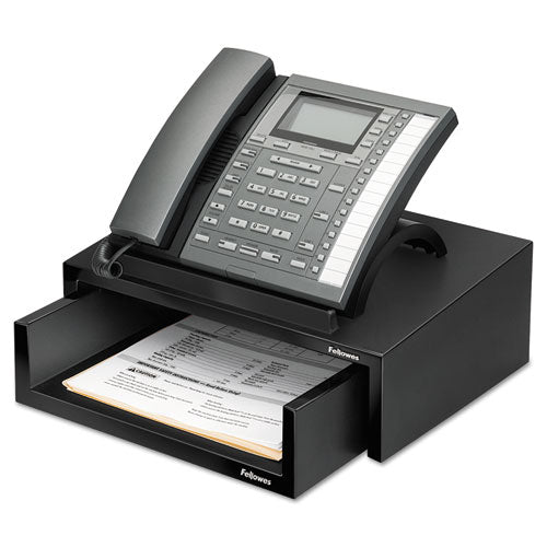 Designer Suites™ Telephone Stand, 13 X 9.13 X 4.38, Black Pearl