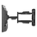 Full Motion Tv Wall Mount, 16.25w X 19.75d X 17.87h, Black