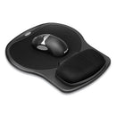 Easy Glide Gel Mouse Pad With Wrist Rest, 10 X 12, Black