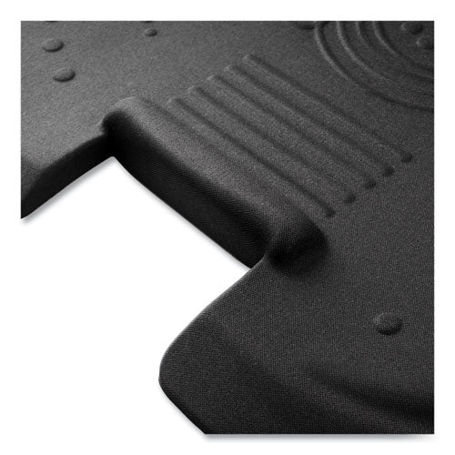 Afs-tex 5000 Anti-fatigue Mat, Bespoke, 26 X 36, Midnight Black