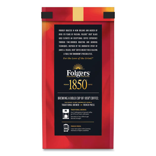 Coffee, Black Gold, Dark Roast, Ground, 12 Oz Bag