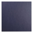 Leather-look Presentation Covers For Binding Systems, Navy, 11.25 X 8.75, Unpunched, 100 Sets/box