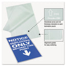 Ezuse Thermal Laminating Pouches, 3 Mil, 9" X 11.5", Gloss Clear, 100/box