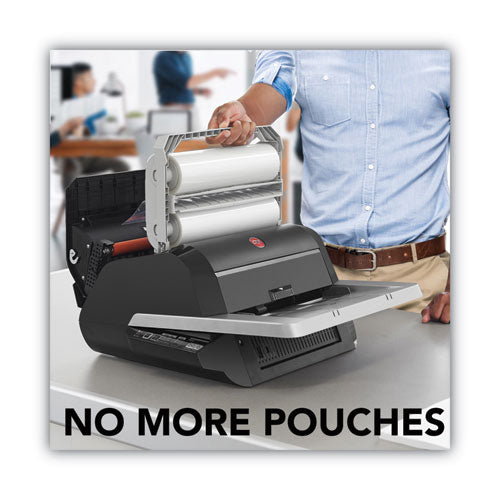 Foton 30 Automated Pouch-free Laminator, Two Rollers, 1" Max Document Width, 5 Mil Max Document Thickness