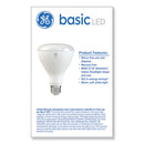 Basic Led Dimmable Indoor Flood Light Bulbs, Br30, 8 W, Soft White