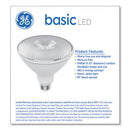 Basic Led Dimmable Outdoor Flood Light Bulbs, Par38, 15 W, Warm White