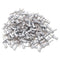 Aluminum Head Push Pins, Aluminum, Silver, 0.63", 100/box