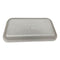 Meat Trays, #17s, 8.5 X 4.69 X 0.64, White, 500/carton