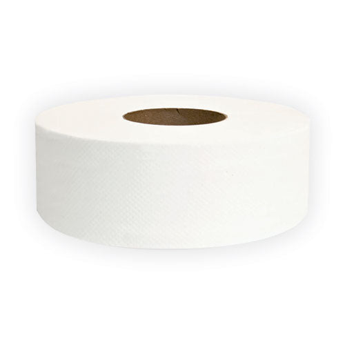 Jumbo Jrt Bath Tissue, Septic Safe, 2-ply, White, 3.25" X 720 Ft, 12 Rolls/carton