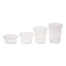 Plastic Deli Container With Lid, 24 Oz, Clear, Plastic, 240/carton