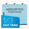 Earthwise By Pendaflex Heavy-duty Pressboard Fastener Folders, 2" Expansion, 2 Fasteners, Letter Size, Light Blue, 25/box