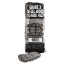 Industrial-quality Steel Wool Hand Pads,