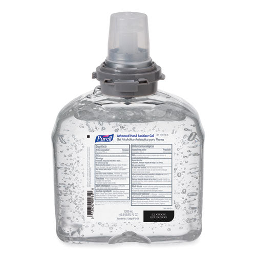 Advanced Tfx Refill Instant Gel Hand Sanitizer, 1,200 Ml