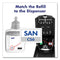 Cs6 Hand Sanitizer Dispenser, 1,200 Ml, 5.79 X 3.93 X 15.64, Graphite