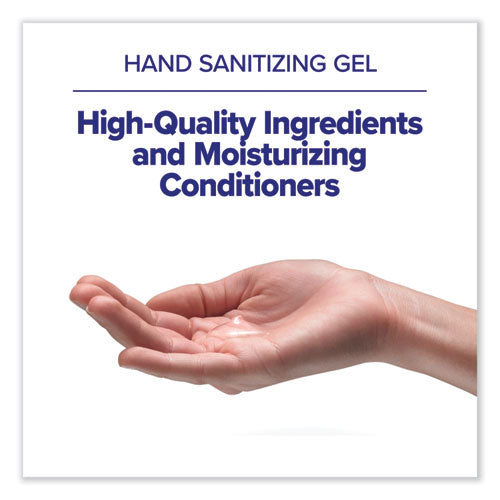 Advanced Gel Hand Sanitizer Refill, 1,200 Ml, Clean Scent, For Es8 Dispensers, 2/carton