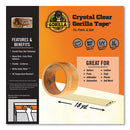 Crystal Clear Tape, 3" Core, 1.88" X 18 Yds