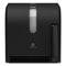 Hygienic Push-paddle Roll Towel Dispenser, 13 X 10 X 14.4, Black