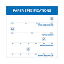 Premium Laser Print Paper, 98 Bright, 24 Lb Bond Weight, 11 X 17, White, 500/ream