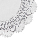 Cambridge Lace Doilies, Round, 8", White, 1,000/carton