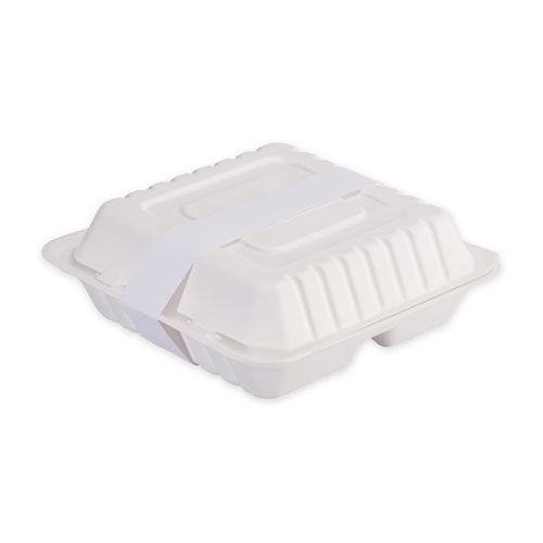Peel And Seal Tamper Evident Food Container Bands, 1.5" X 24", White, Paper, 2,500/carton