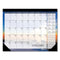 Recycled Earthscapes Desk Pad Calendar, Seascapes Photography, 22 X 17, Black Binding/corners,12-month (jan To Dec): 2024