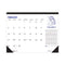 Recycled Zodiac Desk Pad Calendar, Zodiac Artwork, 17 X 22, White Sheets, Black Binding/corners, 12-month (jan-dec) 2024