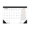 Recycled Zodiac Desk Pad Calendar, Zodiac Artwork, 17 X 22, White Sheets, Black Binding/corners, 12-month (jan-dec) 2024