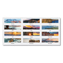 Earthscapes Recycled Monthly Desk Pad Calendar, Coastlines Photos, 22 X 17, Black Binding/corners,12-month (jan-dec): 2024